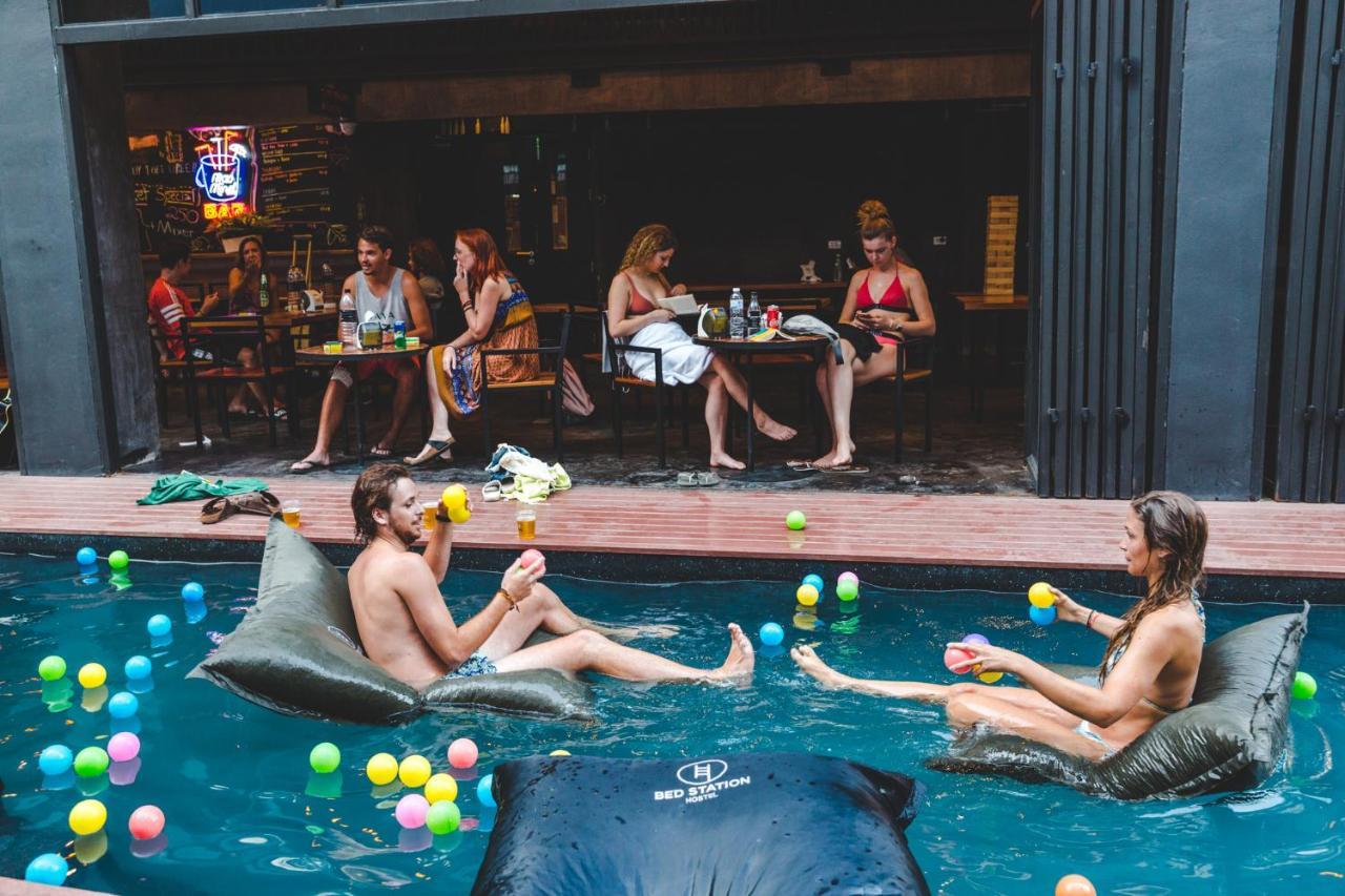 Bed Station Hostel Khaosan Bangkok Esterno foto
