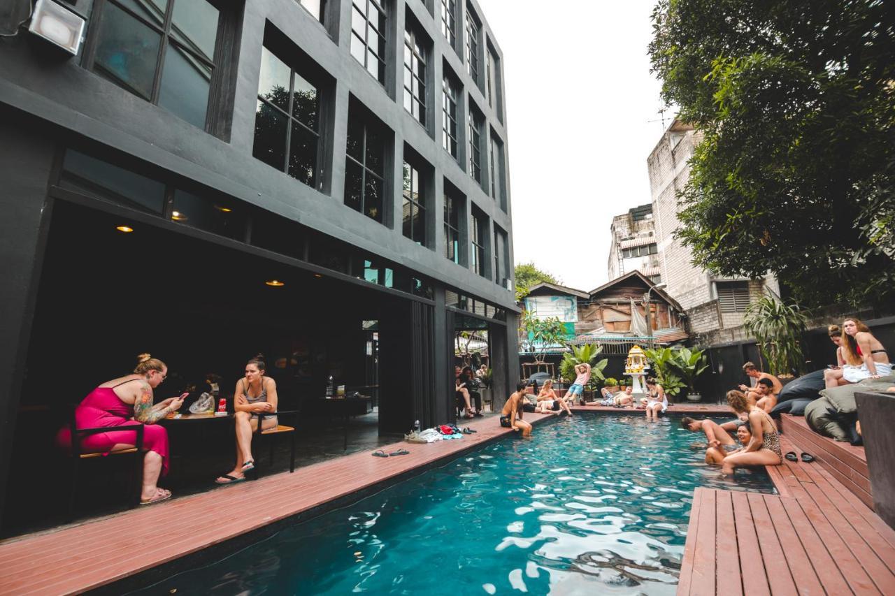 Bed Station Hostel Khaosan Bangkok Esterno foto